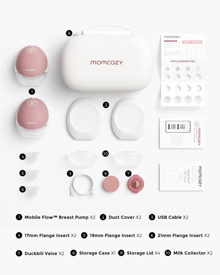 Momcozy Mobile Flow™ Hands-Free Breast Pump | M9