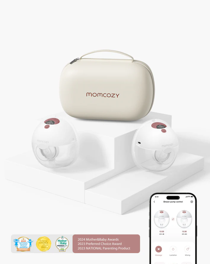 M5 Smart Wearable Breast Pump – Upgraded with App Control