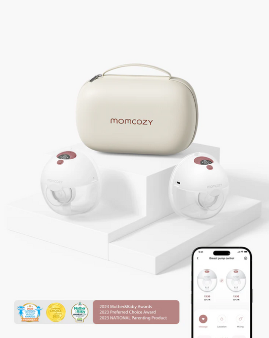 M5 Smart Wearable Breast Pump – Upgraded with App Control