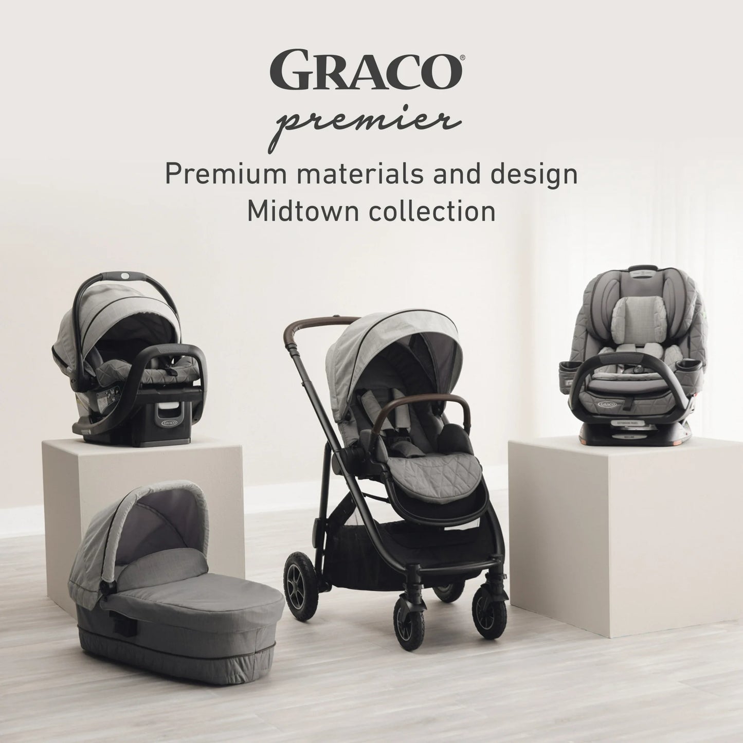 Graco Premier 4Ever DLX Extend2Fit SnugLock 4-in-1 Car Seat