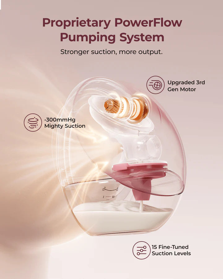 Momcozy Mobile Flow™ Hands-Free Breast Pump | M9