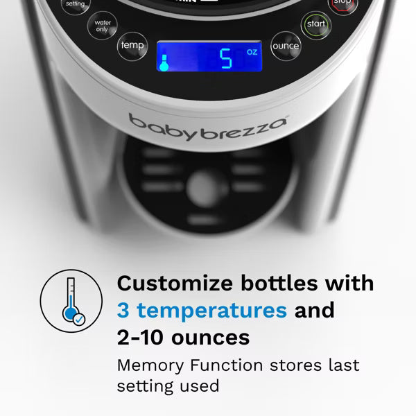 New Baby Brezza Formula Pro Advanced Dispenser Machine (White)