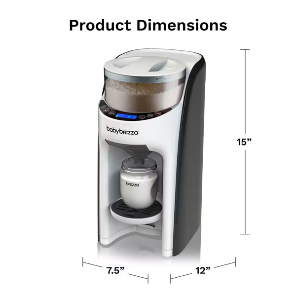 New Baby Brezza Formula Pro Advanced Dispenser Machine (White)