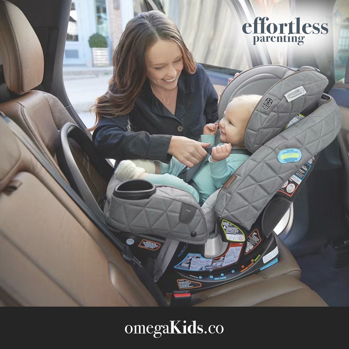 Graco Premier 4Ever DLX Extend2Fit SnugLock 4-in-1 Car Seat